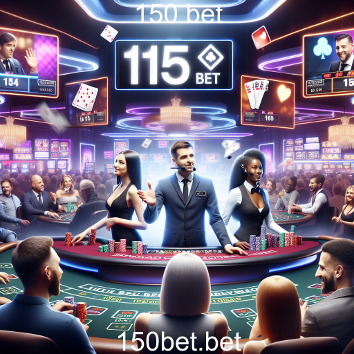A Experiência de Jogos Ao Vivo no 150 Bet